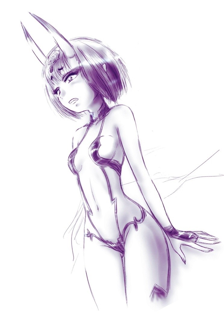 その着せ替え人形は入れ替わる~ジュジュ様ルートらくがきまとめ #入れ替わり #TSF #コスプレ #酒吞童子 