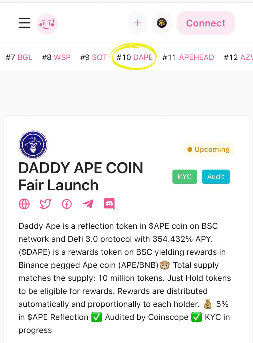 Daddy Ape Coin tweet media