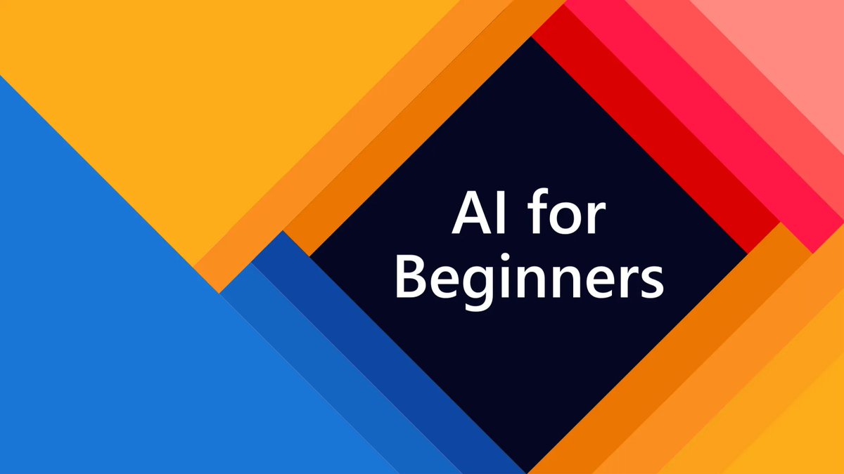kdnuggets's tweet image. #AI For Beginners from @Microsoft - 12 Weeks, 24 Lessons, AI for All! github.com/microsoft/ai-f…
