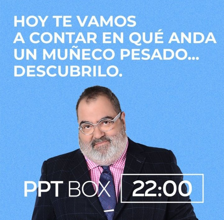 creativaMTM's tweet photo. .     🔴 HOY 🔴 HOY 🔴  HOY 🔴

#PPT
#PPTBox
Esperando al gordito golpista 😍 https://t.co/Vo3TROOa8v