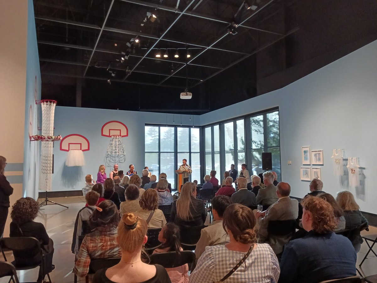 Opening of Game/Culture <a href="/TheReach/">TheReach</a> was so much fun! If you find yourself in Abbotsford, come shoot hoops &amp; play some mini golf with us :)