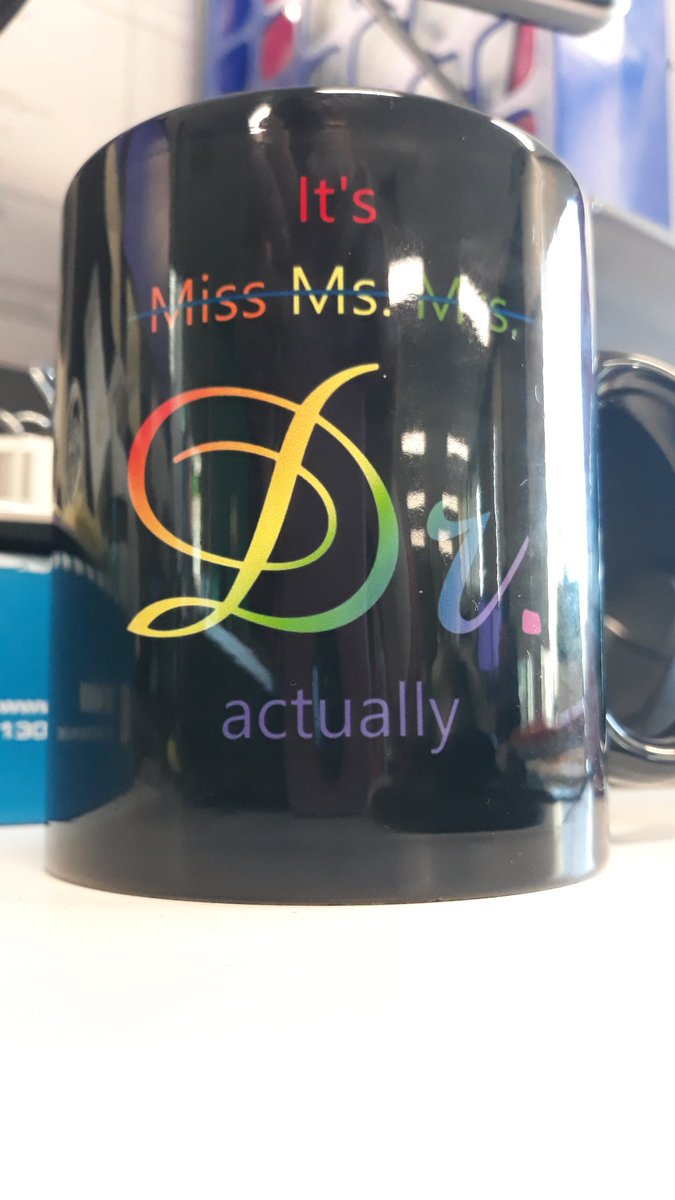 I might be biased but coffee taste so much better in this mug 🤣🤪 Birthday gift from my in-laws 

#research #oncology #clinicaltrials