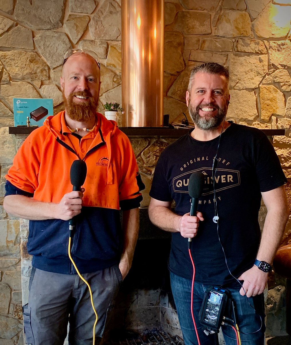 WFOPodcast's tweet photo. Welcome to Season 2 of the Wood Fired Oven podcast folks! Join me as I chat to Ben Guilford - owner of the Melbourne Fire Brick company in Australia. Ben’s company produces some of the best wood fired ovens on the planet.
https://t.co/DHAsfMVnxP https://t.co/ZwQ8xJOl9E