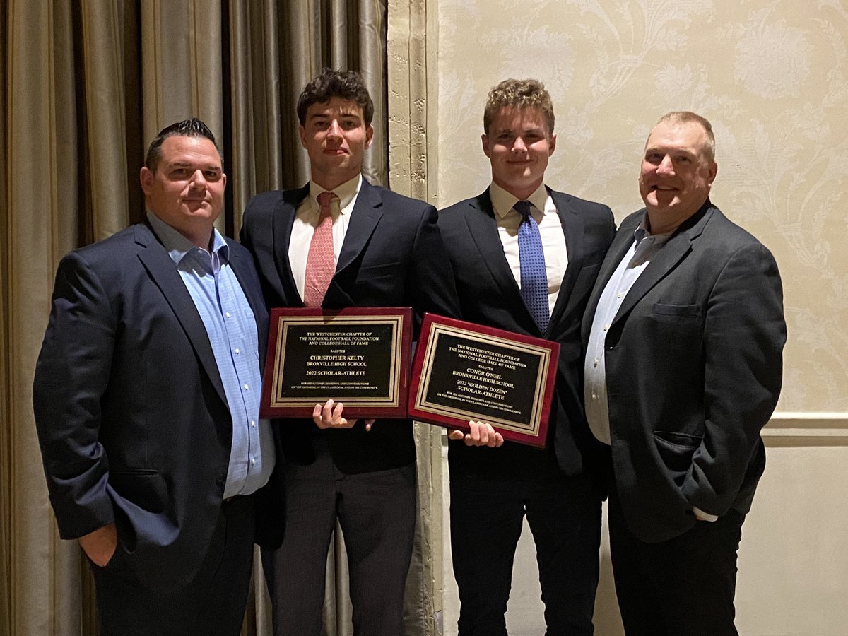 Coach Manganelli (@coachmanganelli) on Twitter photo Congratulations to Conor and Chris on their tremendous achievements on and off the field. Tonight they were honored at the Westchester Golden Dozen Banquet for their hard work on and off the field. It was a pleasure and honor to be called their coach. <a href="/BronxvilleFB/">Bronxville Football</a> <a href="/KF21WR/">Keith Fagan ๐</a> #EEE Congratulations to Conor and Chris on their tremendous achievements on and off the field. Tonight they were honored at the Westchester Golden Dozen Banquet for their hard work on and off the field. It was a pleasure and honor to be called their coach. <a href="/BronxvilleFB/">Bronxville Football</a> <a href="/KF21WR/">Keith Fagan ๐</a> #EEE