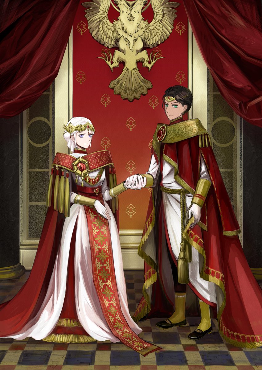 エーデルガルトとクロードの政略結婚 詳しく設定を詰めてないのでフワフワしてます 