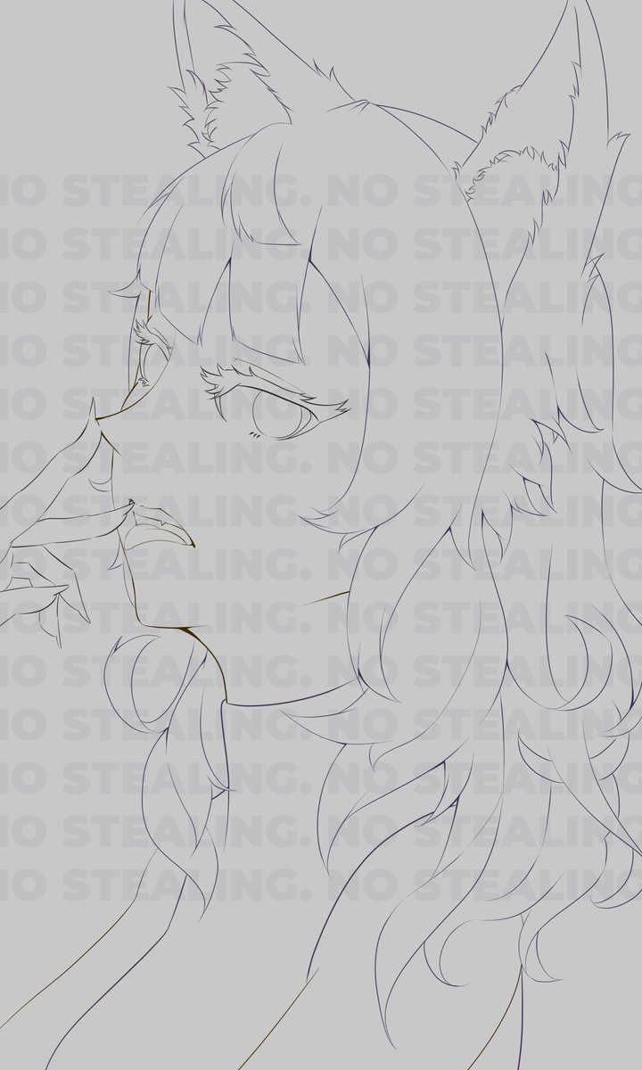 Kister01's tweet photo. Post kinda blurry here's the lineart https://t.co/mBKOoAx2Gw
