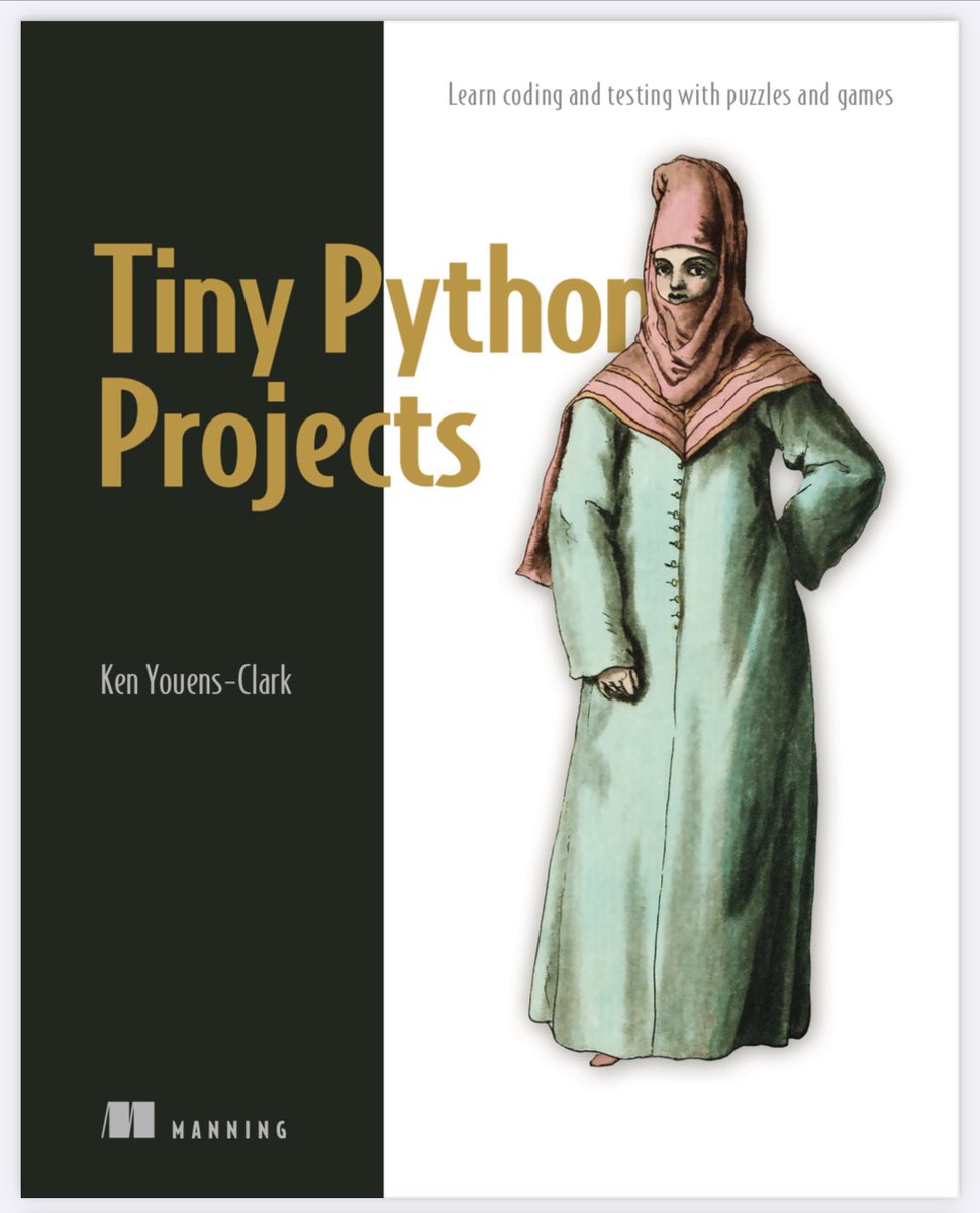 KirkDBorne's tweet photo. [Free 430-page PDF download]
Tiny #Python Projects — 21 small fun projects for Python beginners designed to build programming skill, teach new algorithms and techniques: https://t.co/gBVowUlAdv
—————
#Coding #DataScience #MachineLearning #DataScientists #100DaysOfCode https://t.co/lYxNJhxQ7q