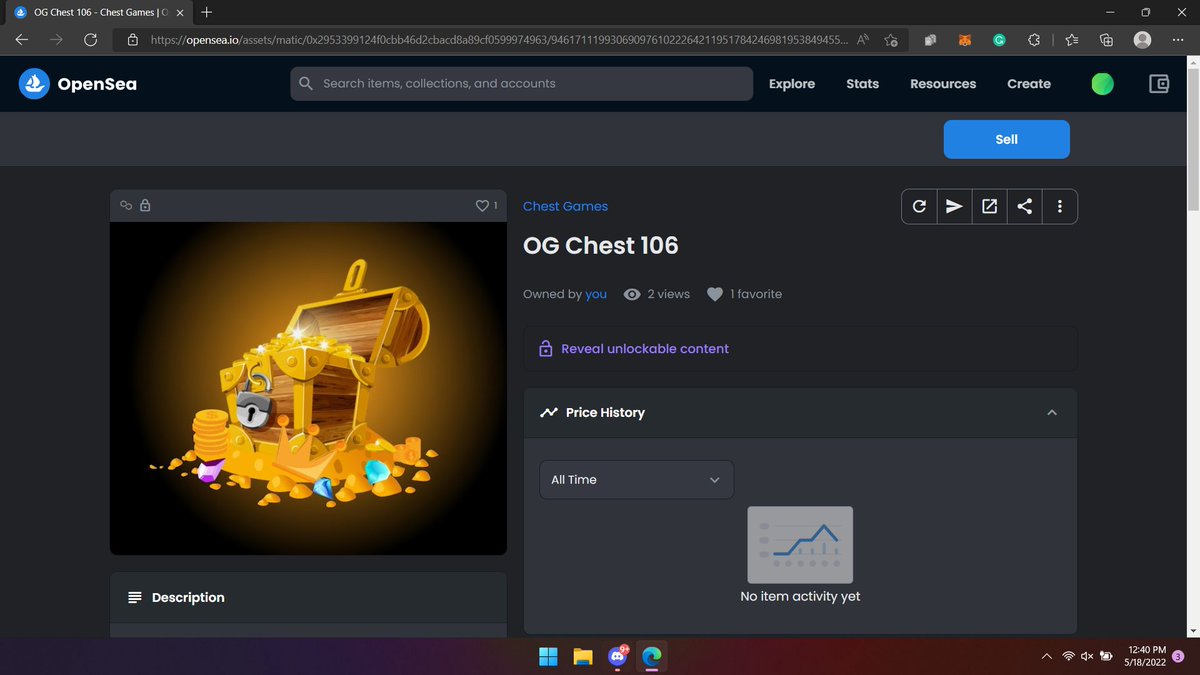 Netz00's tweet photo. Got an OG chest!
@theNFtreasury #CLOUDMALICE https://t.co/EFWJRDDnSs