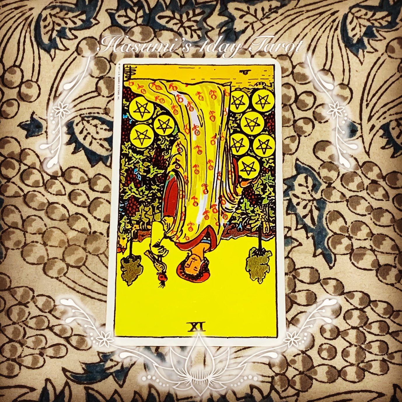 ペンタクル9逆位置 Twitter Search Twitter