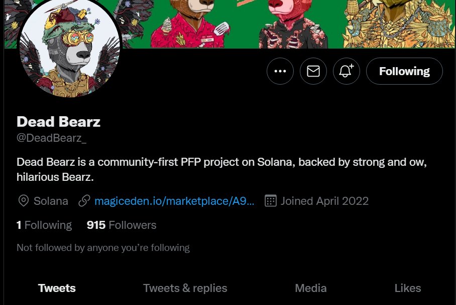 dead_bearz's tweet photo. @DeadBearz_ IS NOT THE ACCOUNT. THATS THE OLD ONE FROM THE RUGGER https://t.co/wITk4LtVCd