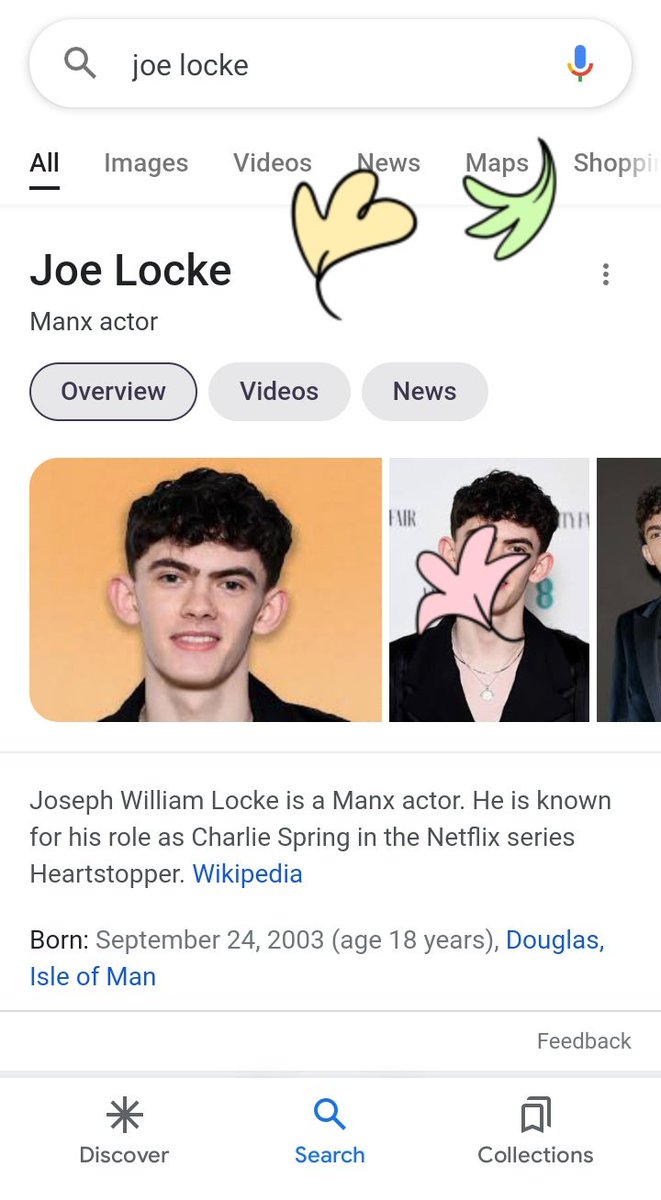 prncewilhelm's tweet photo. OH MY GOD IF YOU SEARCH THE CAST ON GOOGLE THE HEARTSTOPPER LEAVES APPEAR, I'M CRYING 😭😭 https://t.co/aXpoD0drKR