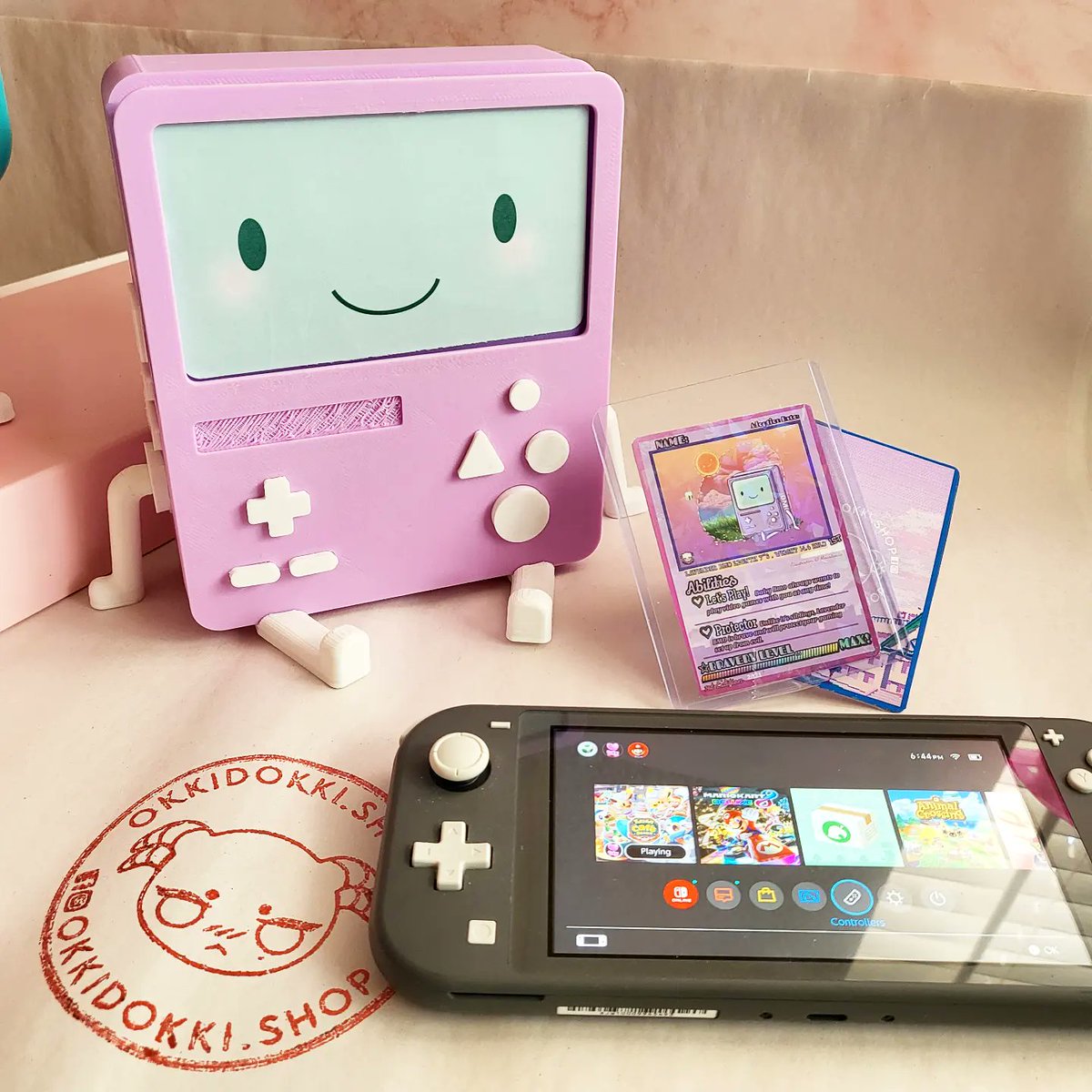 OkkiDokkiShop's tweet photo. I have a giveaway happening on instagram with 3 WINNERS + LAVENDER BMOs are newly added to the shop. Links in bio!☺️ https://t.co/KUJ5UYhOS8 https://t.co/w29up5LrMB