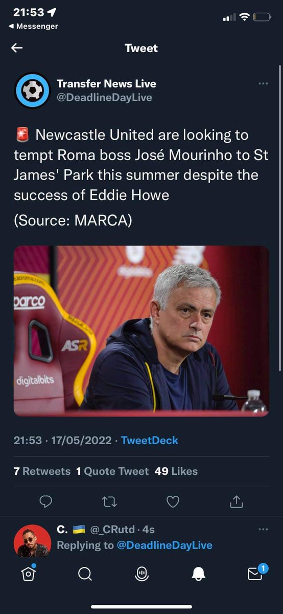 awj72's tweet image. And so the destabilising rumours start already. No way are @NUFC looking to replace Eddie after the miracle him &amp;amp; his team have just pulled off. Media sources should be made to print large apologies &amp;amp; retraction. #TeamHowe #NUFC #WeAreUnited #onwards
🏴🏳️🏴🏳️⚽🏴🏳️🏴🏳️