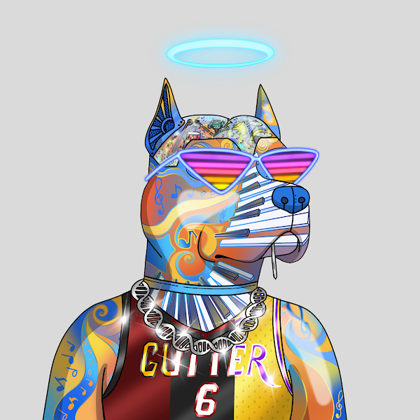 davekebo's tweet photo. Look at this beautiful doggo. Thanks @heckman_eth for hooking me up. @GutterCatGang #GutterClones #GangGang https://t.co/IAKsEc9o1l
