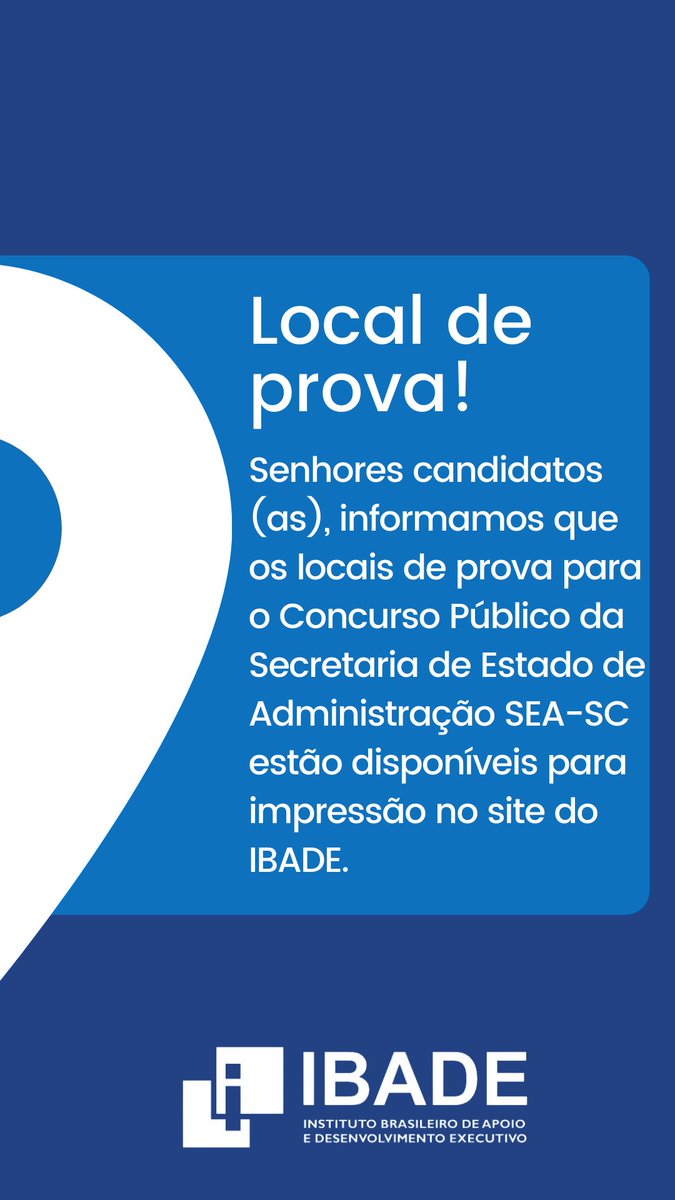 IBADEconcursos's tweet photo. https://t.co/FGnvrY03DN