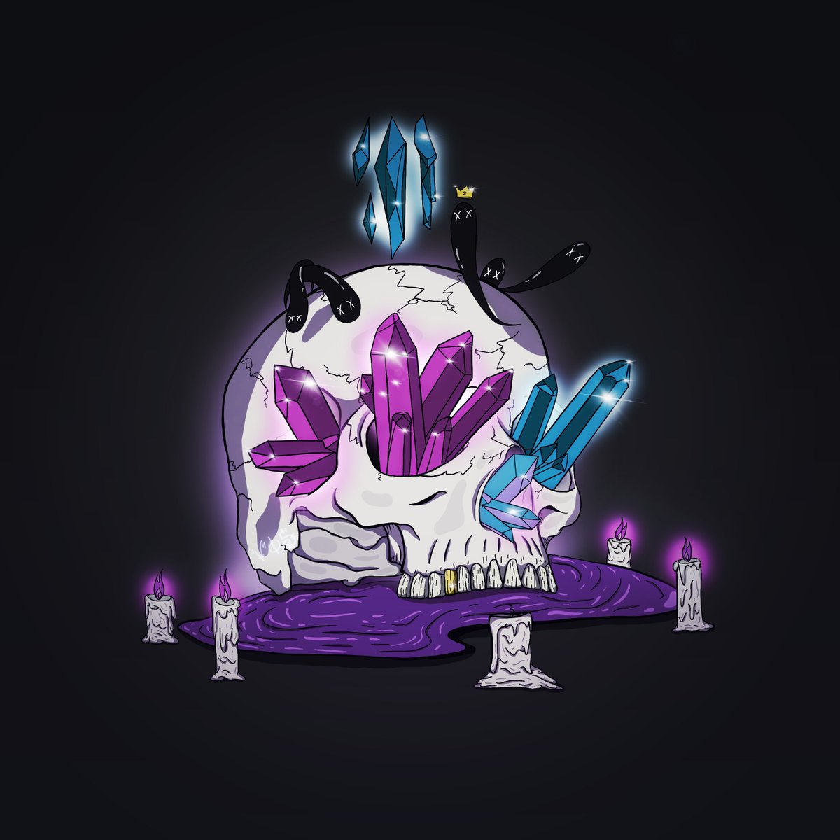 TombStonedHS's tweet photo. What is happening with my Skull? Am I #StonetotheBone ? https://t.co/vzubY3Uljp