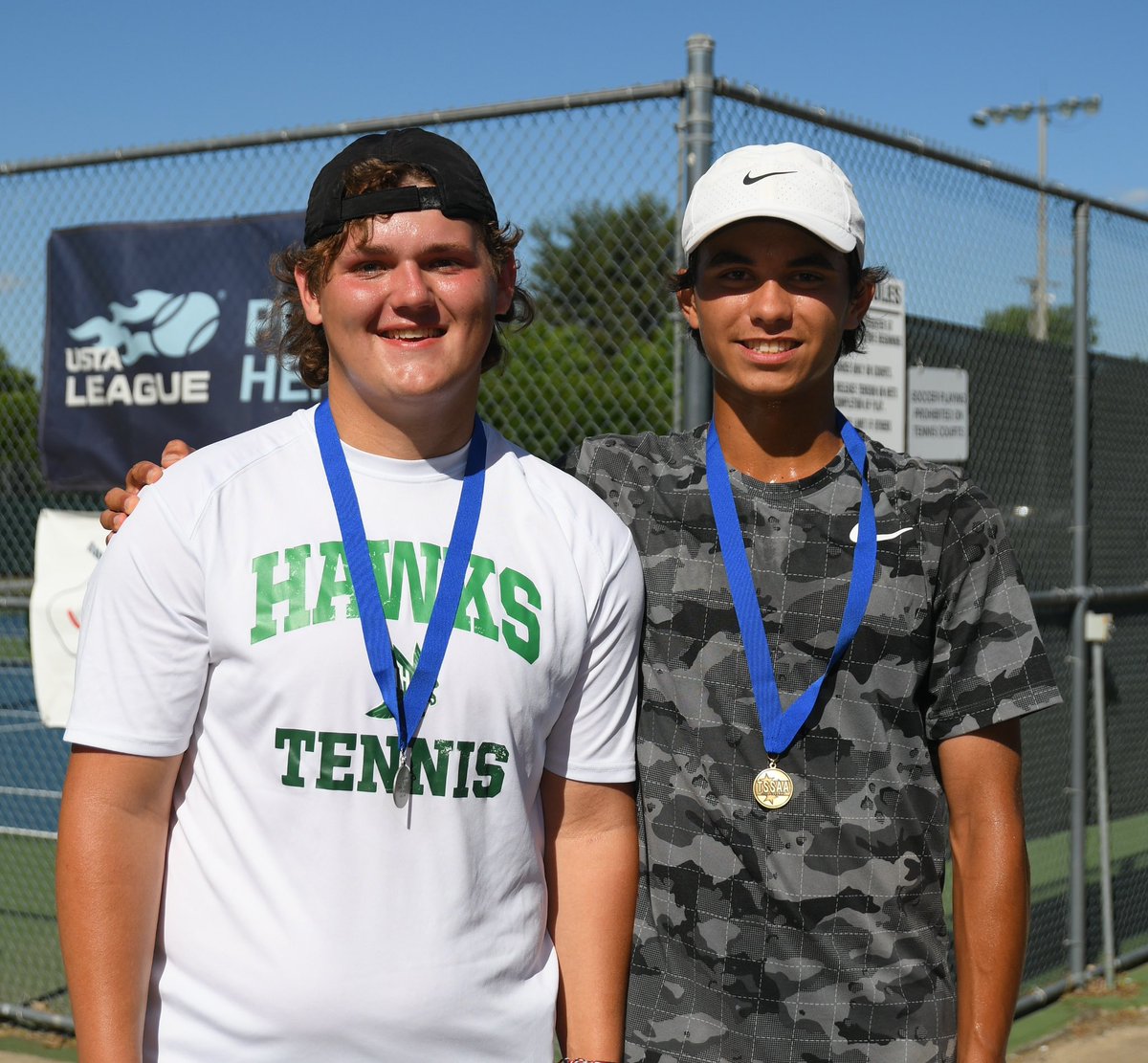 commandotennis's tweet photo. Congrats to these players for winning the TSSAA Division 1 Region 4AA Singles Individual Tournament and advancing to the state tournament next Thursday in Mboro (ATC)                 Jackson Penny (Hendersonville), and Anindita Das (Wilson Central) https://t.co/gZEPhJWPyv