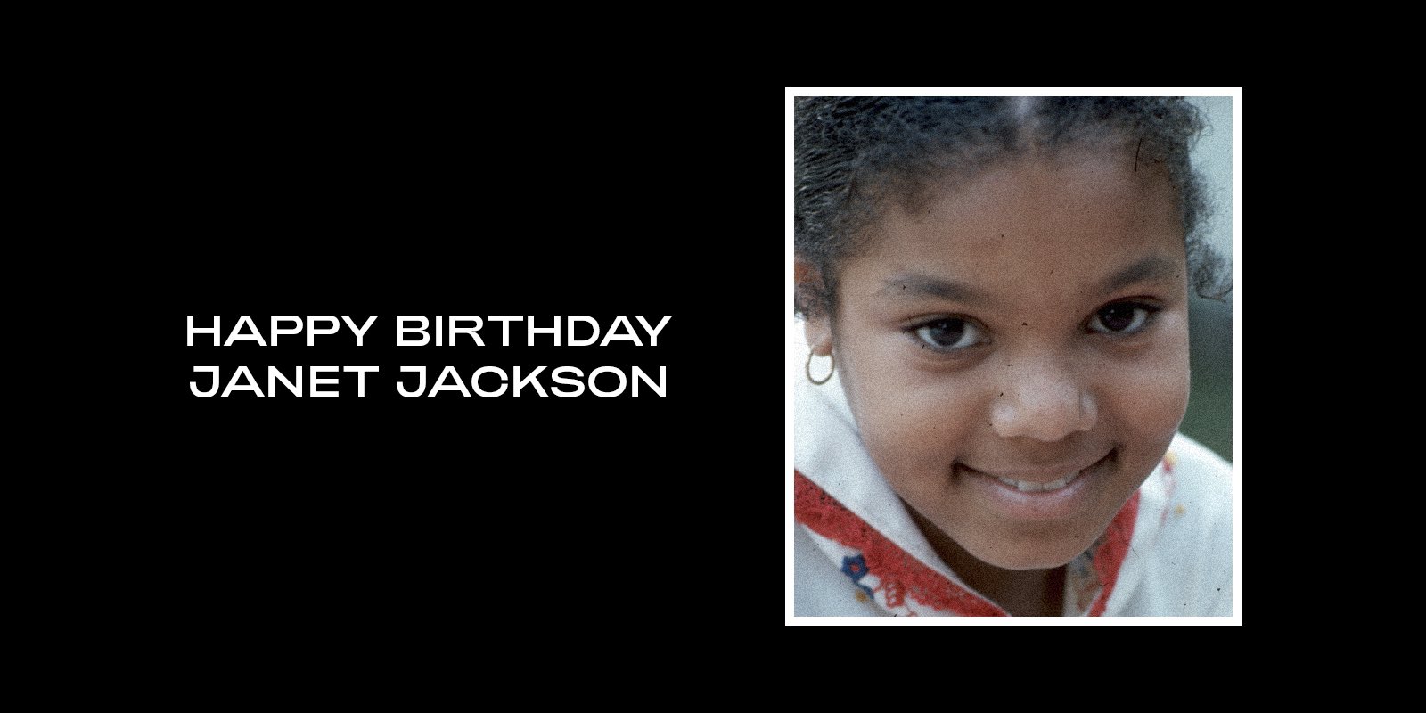 Beyoncé wished Janet Jackson a happy birthday. 