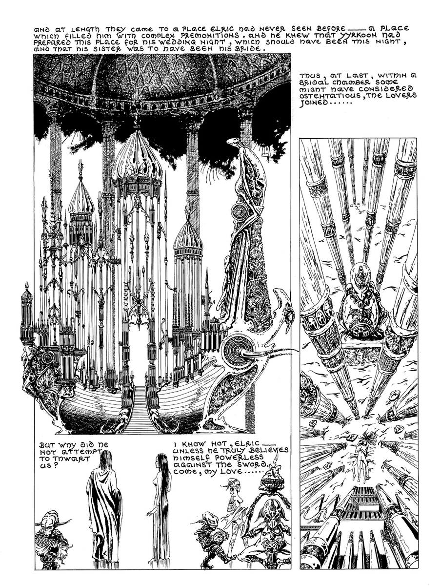 Sharp_Sticks's tweet photo. meanwhile at stately Farum Azula (Druillet '73) https://t.co/yqR55sdXlo