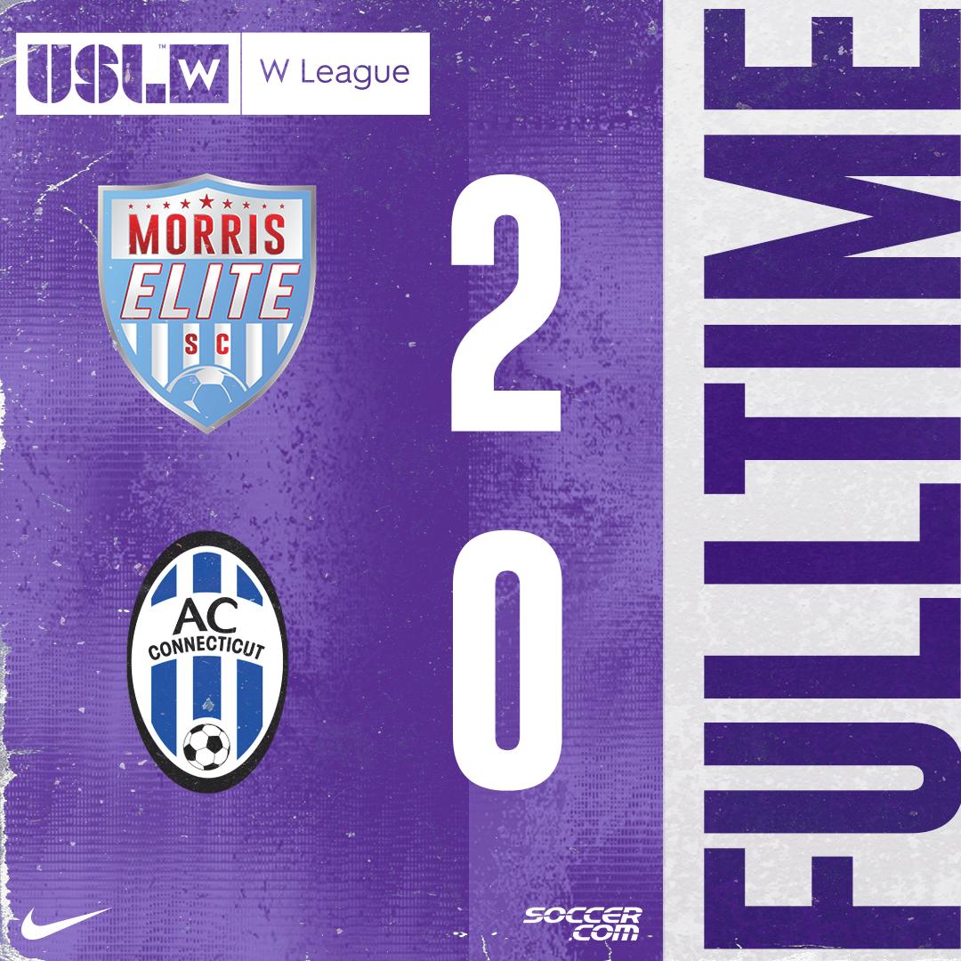 morriselite's tweet photo. FT: The Morris Elite USL W League Team gets their first win of the season!!! 
#OneClubOnePassion https://t.co/Hp1ZHqH4qu