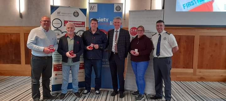 Day 2 of our #NVW2022 completed with events in Cork & Dublin. Great to recognise CFR schemes all across the South West for the hard work undertaking during the pandemic. Thank you to Deputy Mayor Pat Hayes, @DarrylCoen, @iainjgrant & Barry Hayes for attending. 3 more to go!