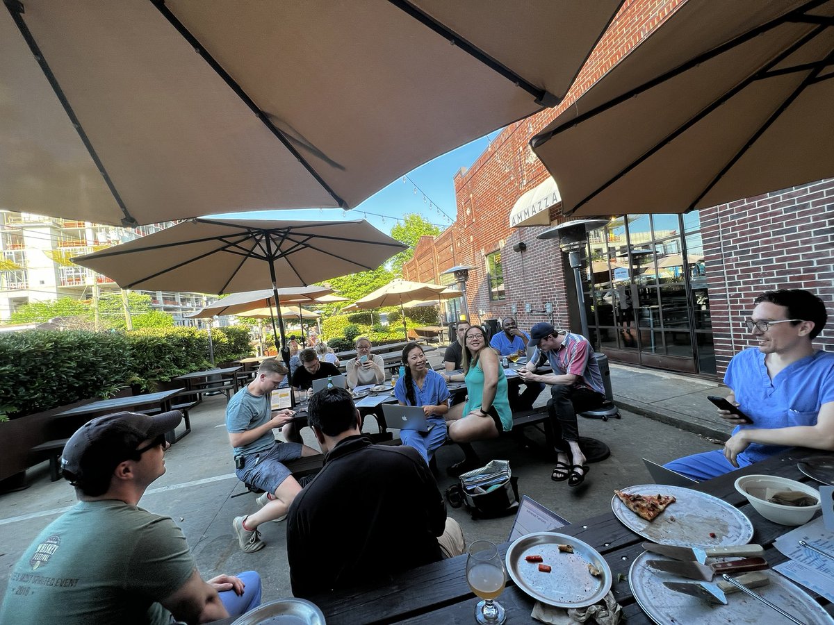 Beautiful afternoon in ATL and lots of great discussion today at the <a href="/emory_urology/">Emory Urology</a> journal club led by our fantastic residents and @ssjoshimd <a href="/virajmaster/">Viraj Master</a>