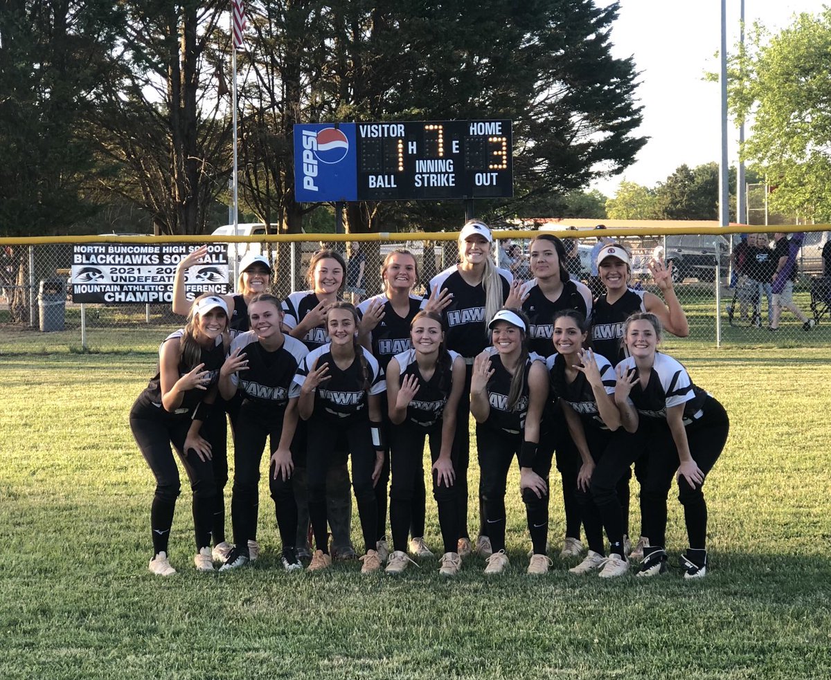 VolMomPickens's tweet photo. Lady Hawks with the 3-1 Win over Rockingham and on to round 4 in the  3A ⁦@NCHSAA⁩ State Playoffs!! Final Four!! ⁦@Chris_Womack⁩ ⁦@PickensKarlyn⁩ ⁦@comavl⁩ ⁦@WNCSports⁩ ⁦@NBSportsUpdate⁩ https://t.co/gdSvlkdjPY