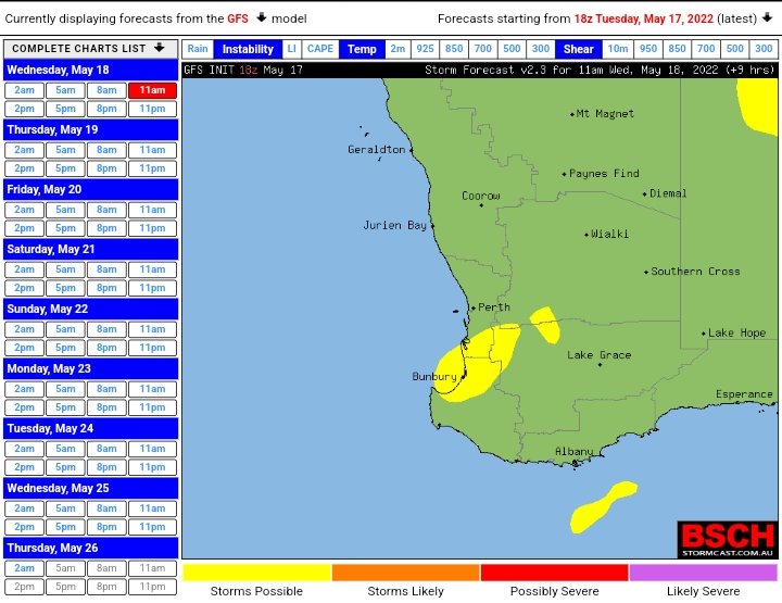 WestWXWatchers's tweet photo. 11am storm probability - pretty much spot on #bsch https://t.co/FdmWqFvtLI