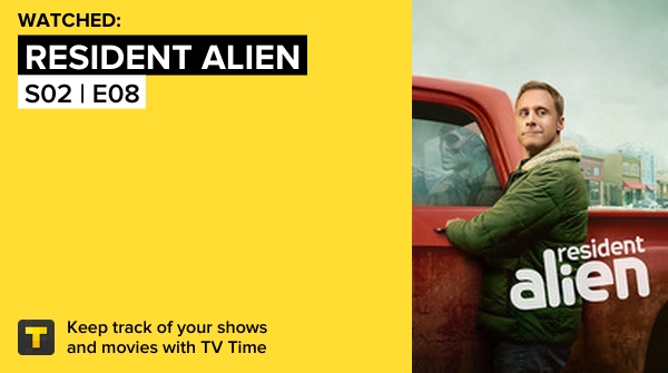I've just watched episode S02 | E08 of Resident Alien! #residentalien  https://t.co/KplvF0lrFl #tvtime https://t.co/0vDmfOM6pW