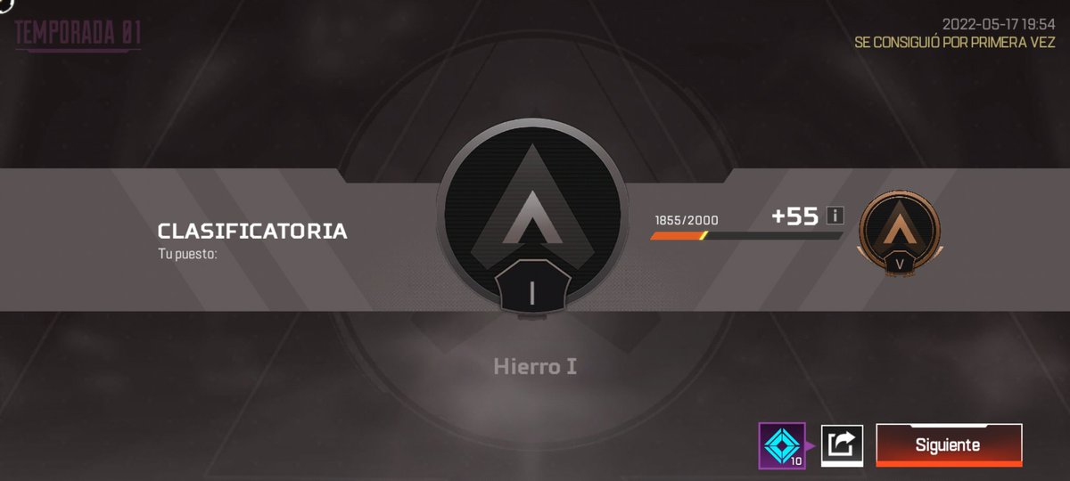 Walter3run1's tweet photo. Vamos avanzando hacia predator #apexlegendsmobile #APEXmobile #apexlatam #apexlatinoamerica https://t.co/9DWI9SzXyc