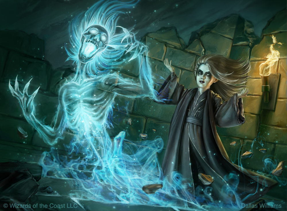 DallasW_art's tweet photo. Summon Undead from mtg's Baldur's Gate set https://t.co/8IThgs1FTU