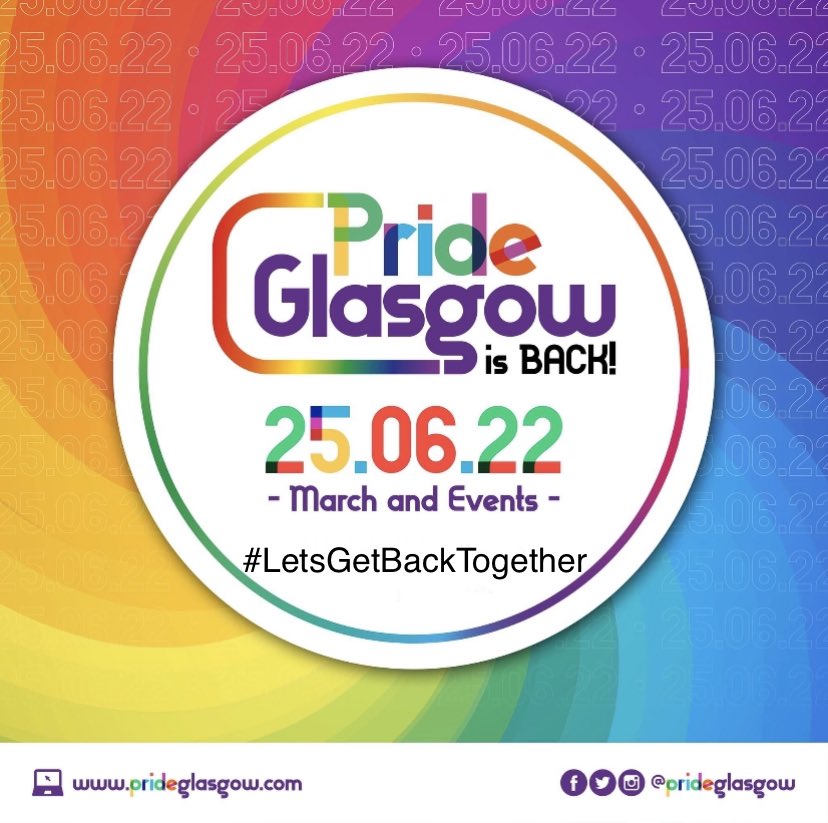 GaraidhMbe's tweet image. @PaulJSweeney hoping to see you for @prideglasgow on Saturday 25th June 2022 #LetsGetBackTogether