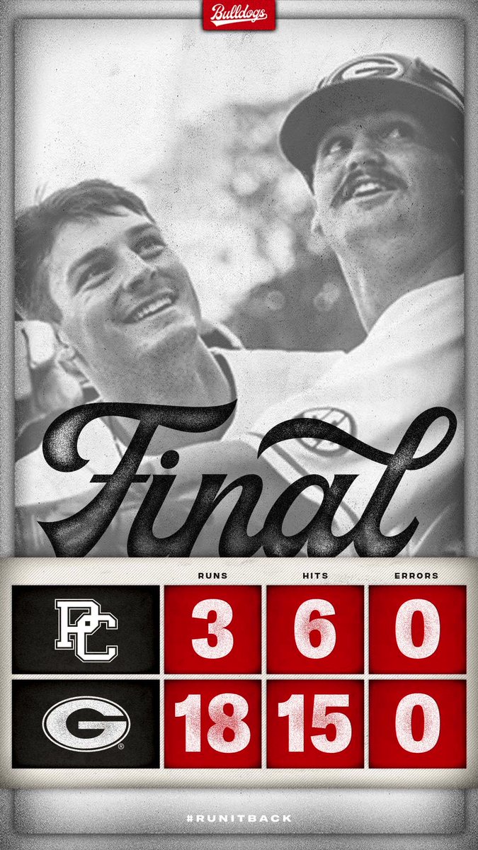 BaseballUGA's tweet photo. Ring The Bell Dawg Nation! 

#GoDawgs | #RunItBack https://t.co/DKhEdWAeAT