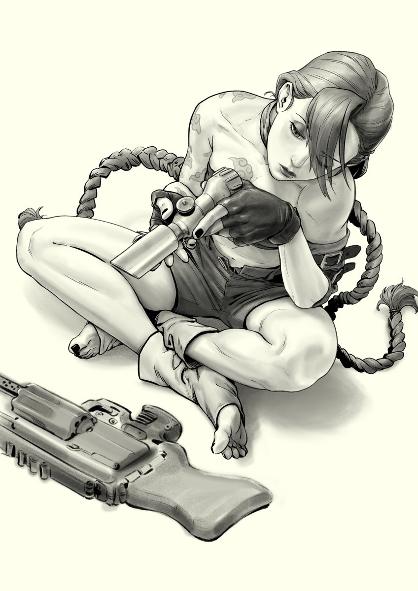 롤의 JINX 징크스 팬아트
League of legend fanart
아케인 Arcane
프로크리에이트로 작업했습니다.

#fanart #jinx #procreate