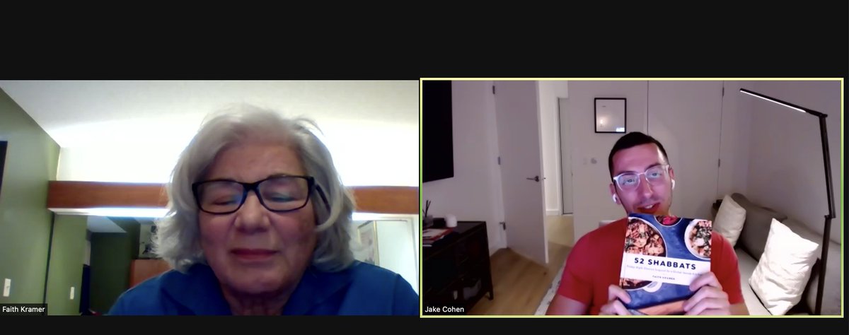 Who's watching the @Skirball_LA virtual event with Faith Kramer [<a href="/blogappetit/">Faith Kramer says eat something from 52 Shabbats</a>] and Jake Cohen?

Buy your signed copy of 52 SHABBATS from @NowServingLA: nowservingla.com/products/52-sh…