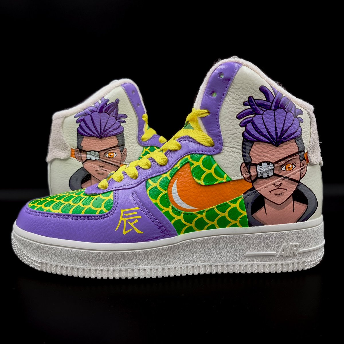 SekureD's tweet image. Detailed photos for my latest custom commission for a holders #CloneX. Love how these came together 🙌