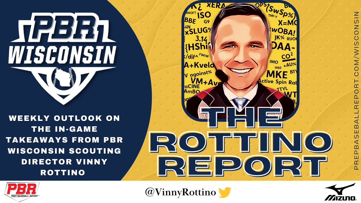 𝚃𝚑𝚎 𝚁𝚘𝚝𝚝𝚒𝚗𝚘 𝚁𝚎𝚙𝚘𝚛𝚝 📔

The first edition of <a href="/VinnyRottino/">Vinny Rottino</a>'s report is LIVE! Featuring takeaways from last week's trips to Brookfield and Oak Creek. Five players who intrigued the new Wisconsin Scouting Director.

🔗 bit.ly/3Mu3zdS