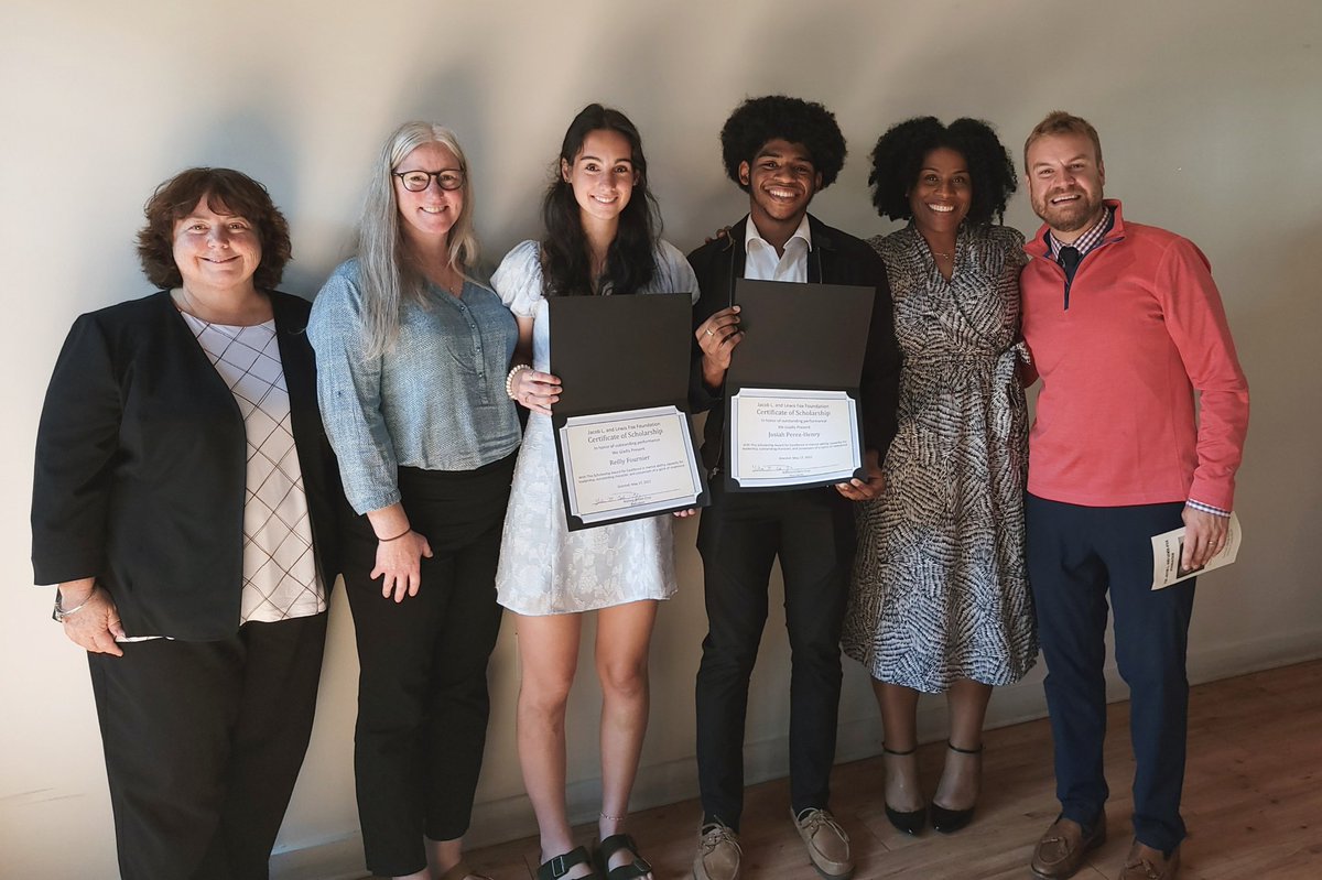 Congratulations to Classical’s 2022 Fox Scholars, Josiah &amp; Reilly! We are so incredibly proud of your character, leadership &amp; academic excellence. As a Fox Scholar you’re now part of an elite network of the best of the best in our beautiful city ❤️<a href="/Hartford_Public/">Hartford Public Schools</a> <a href="/HartfordSuper/">Dr. Andraé Townsel</a>