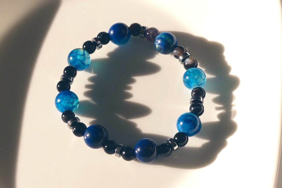 ✨ 💫MOONLIGHT MINERALS LLC GIVEAWAY 💫✨ To celebrate obtaining an LLC I am giving away one crackled blue agate beaded bracelet. To enter Follow @MoonMinerals248 Tag 3 friends or more Retweet this tweet Ends May 31st 2022 Winner announced June 1st! U.S. Only