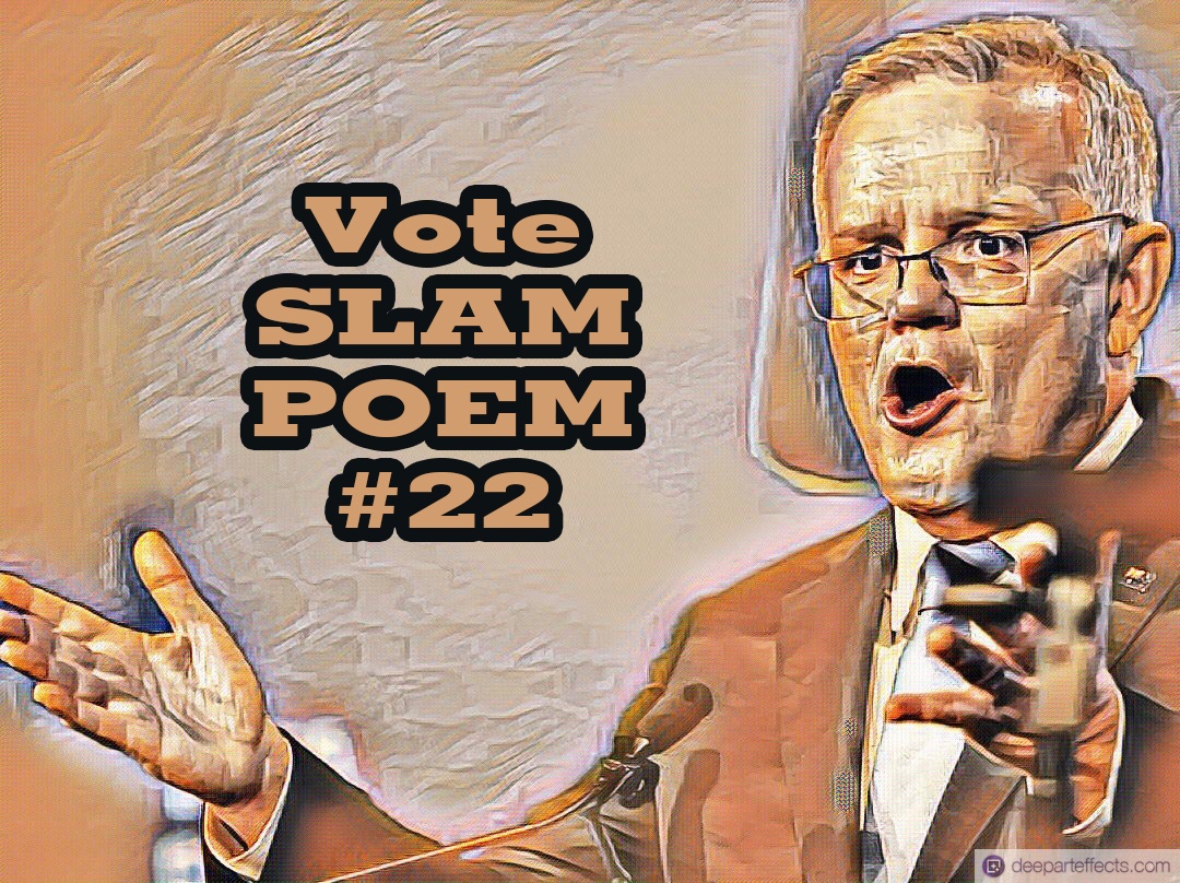 varietygarage's tweet image. Vote SLAM POEM 22 - Marble-mouth Morrison... youtu.be/ZJpKhrnFlo4

#LibLaunch #LiberalLaunch #ausvotes #ausvotes22 #ausvotes2022 #auspol #ScottyTheFailure #ScottyTheBulldozer #LNPMassiveFail #AlboForPM #VoteSLAM