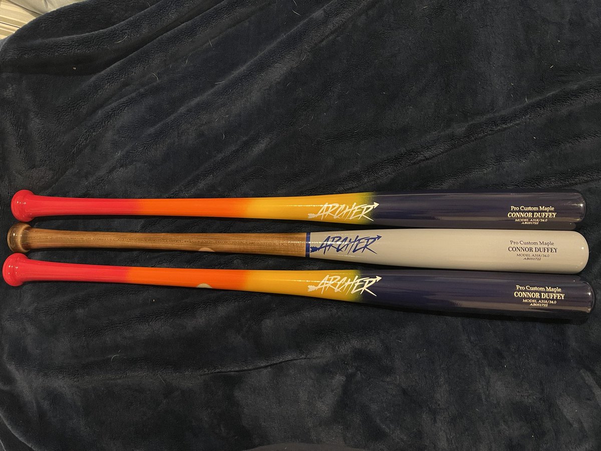 Connor Duffey (@duffeyconnor) on Twitter photo Ready for summer ball! Astros Space city colors and all
<a href="/astros/">Houston Astros</a> <a href="/C2_Baseball/">Texas Twelve - Bay Area</a> <a href="/EmeryBaseball/">Emery Jaguar Baseball</a> <a href="/archer_bat/">Archer Bat Company</a> <a href="/OFFSEASON_BB/">Offseason Baseball</a>
#bigboybats 34"/31oz
Designed by my brother <a href="/DuffeyTanman/">Tanner Duffey</a> Ready for summer ball! Astros Space city colors and all
<a href="/astros/">Houston Astros</a> <a href="/C2_Baseball/">Texas Twelve - Bay Area</a> <a href="/EmeryBaseball/">Emery Jaguar Baseball</a> <a href="/archer_bat/">Archer Bat Company</a> <a href="/OFFSEASON_BB/">Offseason Baseball</a>
#bigboybats 34"/31oz
Designed by my brother <a href="/DuffeyTanman/">Tanner Duffey</a>
