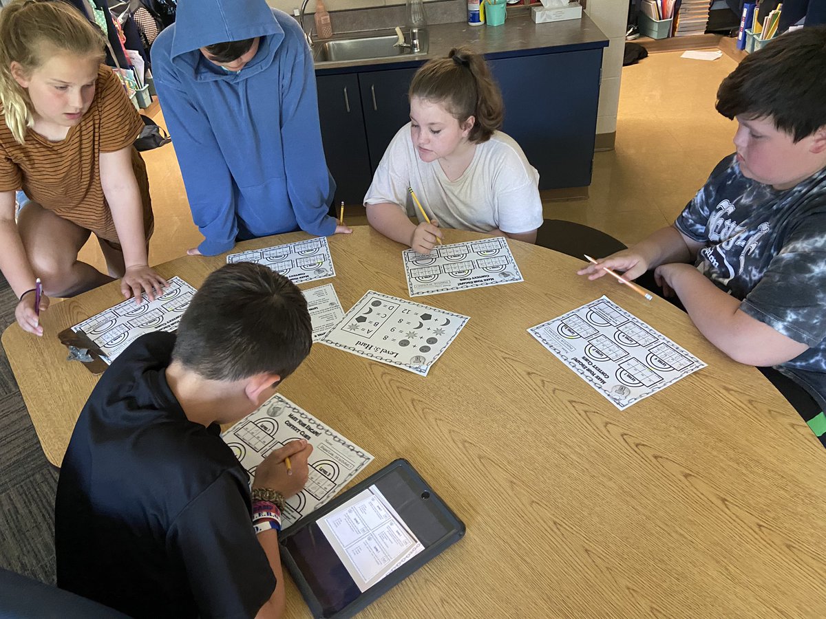 MrsHoghe's tweet photo. Students worked to ESCAPE the classROOM using context clues to answer questions. Their reward…..extra RECESS! To say they were motivated is an understatement!
#keepitfun #lastdaysofschool #elareview #escapeclassroom #escaperoom https://t.co/SZClct2nIL