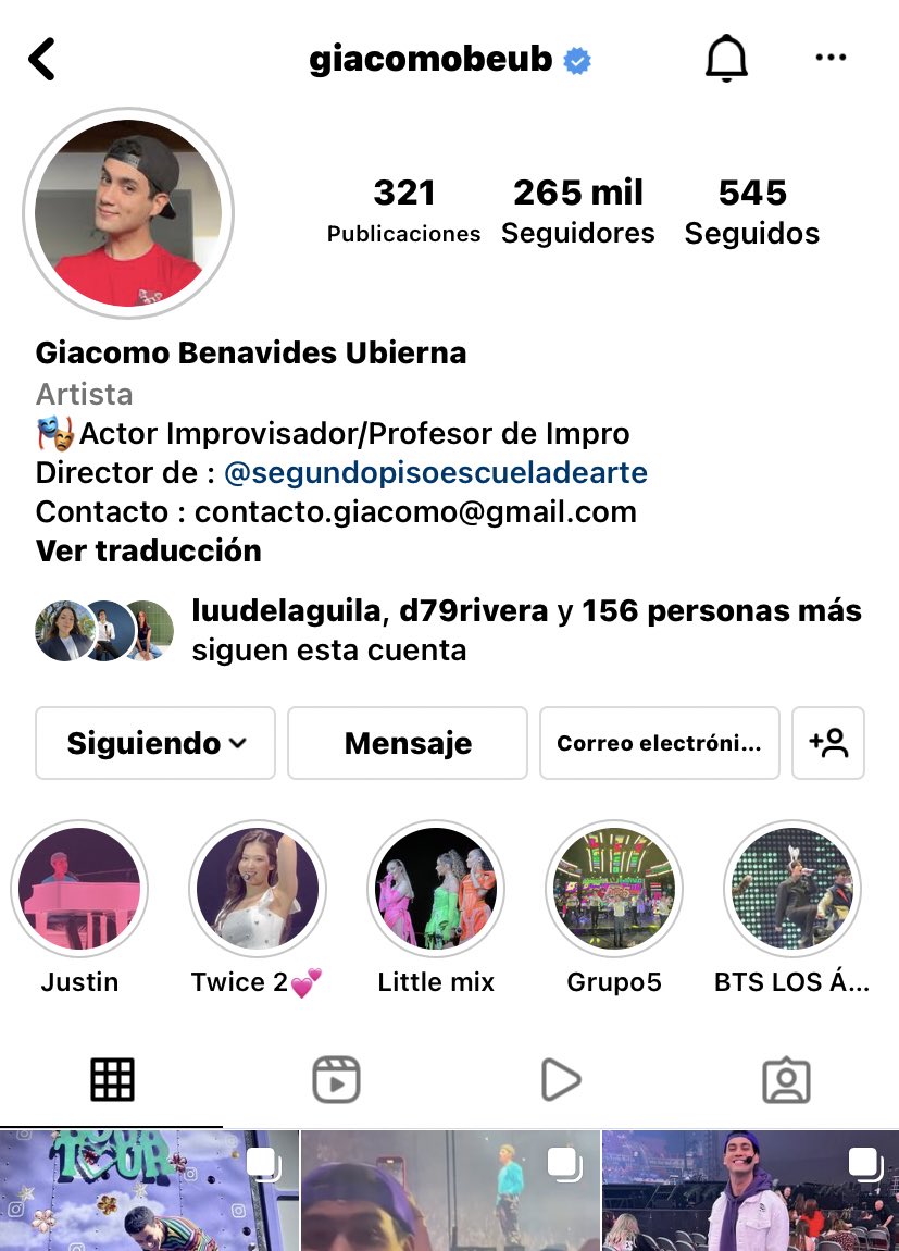 taniaolivos1120's tweet photo. Tener las historias como Giacomo? ✨Metas✨ https://t.co/DlZ4HyGLW2