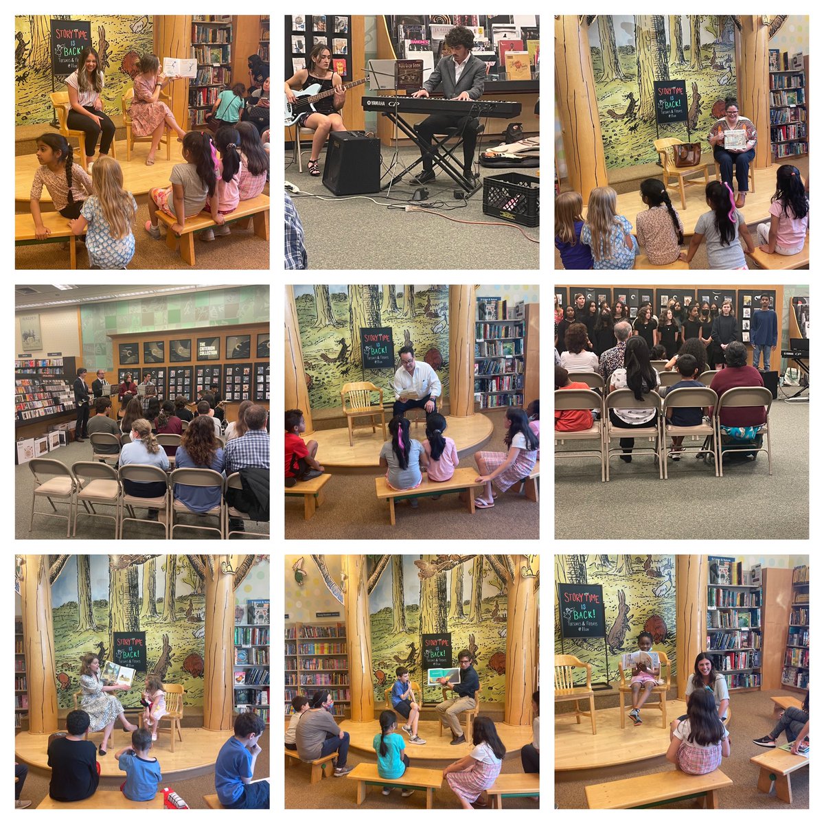 Amazing time celebrating literacy at the Rville Summer Reading Kick Off Night at Barnes &amp; Noble. Thank you to our guest readers, band, and choir! Check out our district website for summer reading lists and our one school one book selections. #rvilleproud 💛 💙