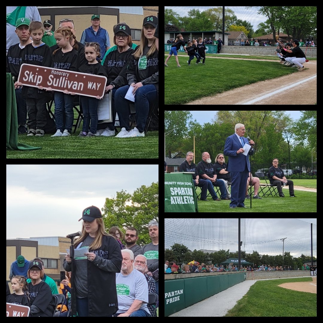 What an incredible night! TY to all that came out to the Sullivan dedication ceremony! A fitting tribute to a man that meant so much to so many as a coach/teacher/mentor/friend. His impact will continue to be felt for years! Welcome everyone to Skip Sullivan Field! #olchspride