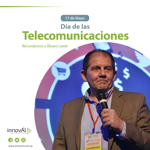 InnovALuy's tweet photo. Como todos los 17 de Mayo, celebramos el día de las Telecomunicaciones y recordamos a nuestro querido Álvaro Lamé quien inspiró a que en Innoval sigamos su legado. https://t.co/zSilqVu7xP