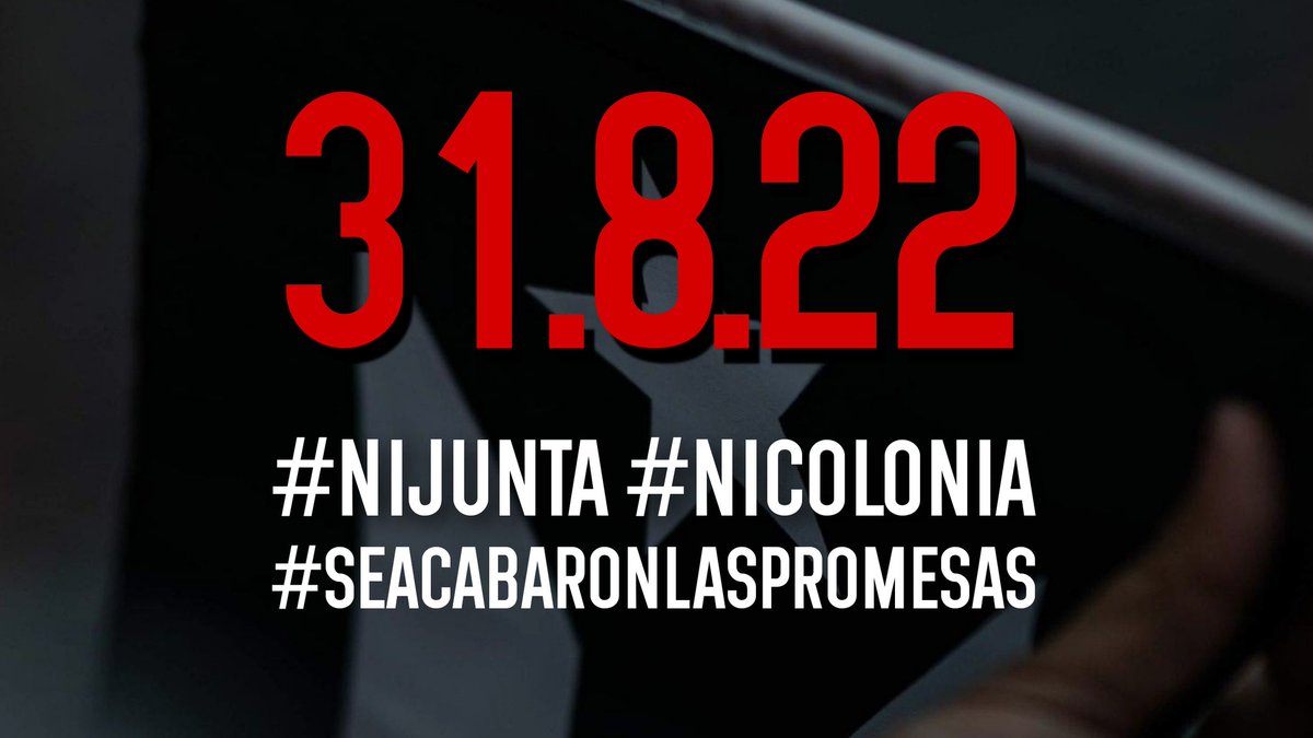 JSALPPR's tweet photo. #31A #NiJunta #NiColonia #SeAcabaronLasPromesas https://t.co/uz7vorTEAG