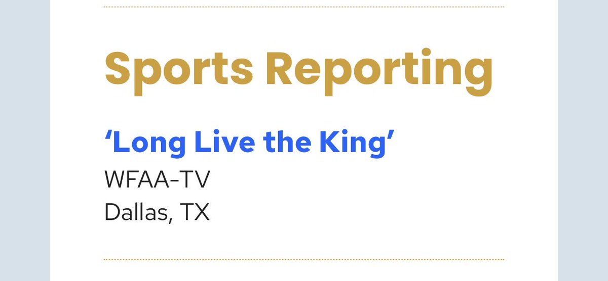 Immensely proud to say our story on <a href="/LCHS_Patriots/">Lakeview Centennial Patriots 🎓</a> 👑 Jaquon Curtis has received an Edward R. Murrow Award.

Thank you <a href="/RTDNA/">RTDNA</a> for the recognition &amp; to my 🎥 teammate <a href="/BrandonMowry/">Brandographer</a> for his beautiful work.

Our gratitude to the Curtis family for trusting us to share their story. 💕