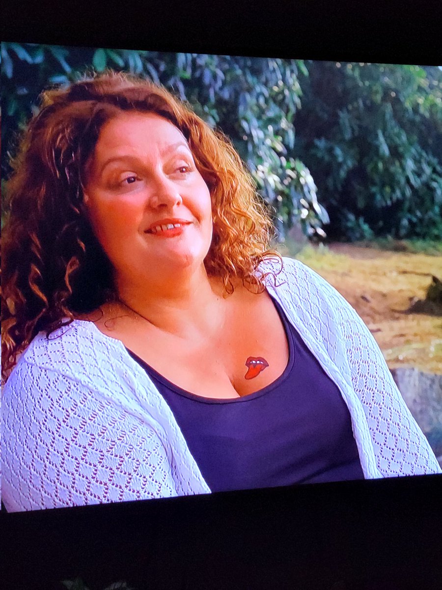 blakehopper's tweet image. Watching The Sopranos for the first time and blown away by the quality of Janice&apos;s tattoo. Not a hint of fading, brightest white I&apos;ve ever seen. Groundbreaking stuff