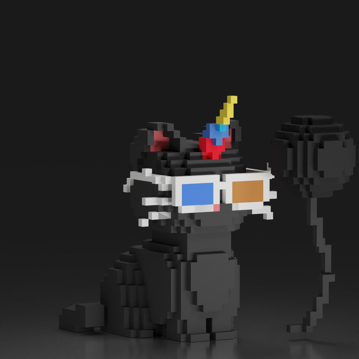 Stay NEKO. 

1 NEKO = 1 NEKO + 1 #NEKOMEKA + 1 #OGVX

#NEKOnft #WIP #Voxelart